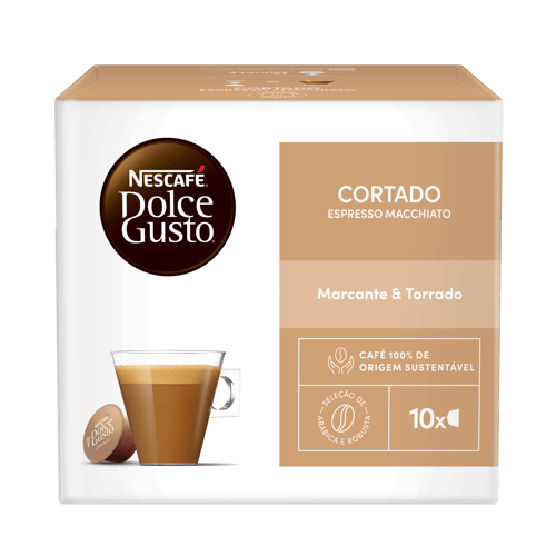NESCAFÉ® DOLCE GUSTO Cortado Espresso Machiatto 10 cápsulas