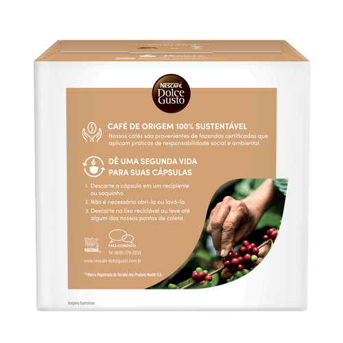 NESCAFÉ® DOLCE GUSTO Cortado Espresso Machiatto 10 cápsulas