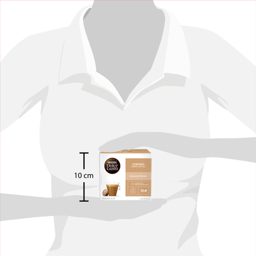 NESCAFÉ® DOLCE GUSTO Cortado Espresso Machiatto 10 cápsulas