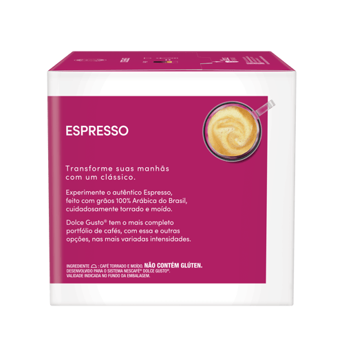 NESCAFÉ® DOLCE GUSTO Espresso 10 cápsulas NESCAFÉ® DOLCE GUSTO Espresso 10 cápsulas