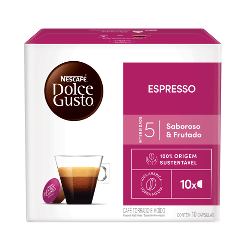 NESCAFÉ® DOLCE GUSTO Espresso 10 cápsulas NESCAFÉ® DOLCE GUSTO Espresso 10 cápsulas