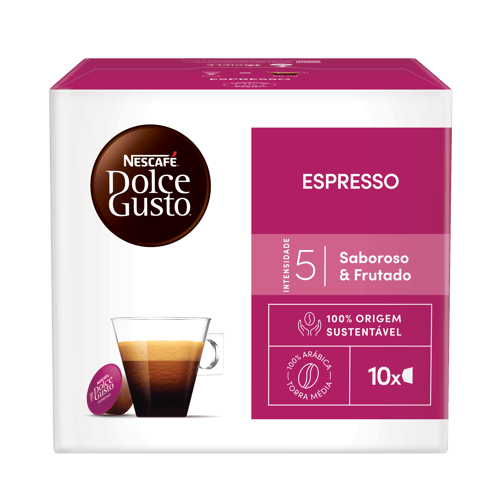 NESCAFÉ® DOLCE GUSTO Espresso 10 cápsulas NESCAFÉ® DOLCE GUSTO Espresso 10 cápsulas