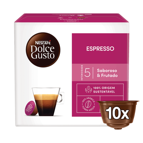 NESCAFÉ® DOLCE GUSTO Espresso 10 cápsulas NESCAFÉ® DOLCE GUSTO Espresso 10 cápsulas