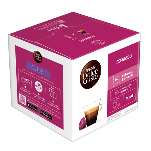 NESCAFÉ® DOLCE GUSTO Espresso 10 cápsulas NESCAFÉ® DOLCE GUSTO Espresso 10 cápsulas