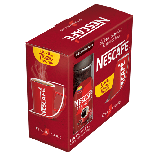 Promocional NESCAFÉ® Tradición 170g con Taza Roja
