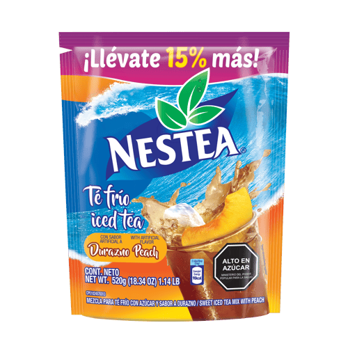 NESTEA® Econopack Durazno Mezcla para Té Frío 520g NESTEA® Econopack Durazno Mezcla para Té Frío 520g