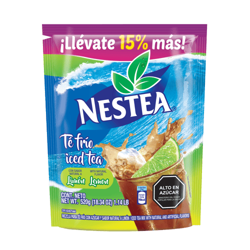 NESTEA® Econopack Limón Mezcla para Té Frío 520g NESTEA® Econopack Limón Mezcla para Té Frío 520g