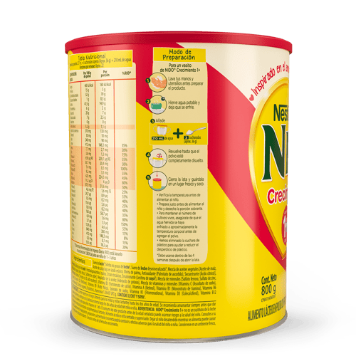 NESTLÉ® NIDO® CRECIMIENTO® 1+ 