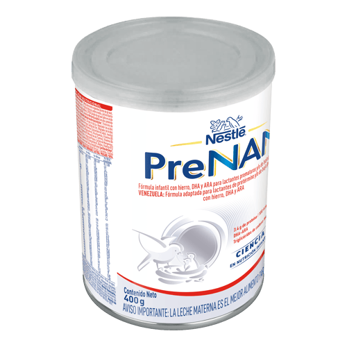 PRENAN® fórmula adaptada para lactantes de pretérmino y/o de bajo peso al nacer, con hierro, DHA y ARA