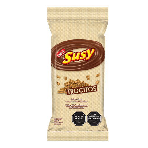 SUSY® Troceado Wafer Relleno de Chocolate 240 g