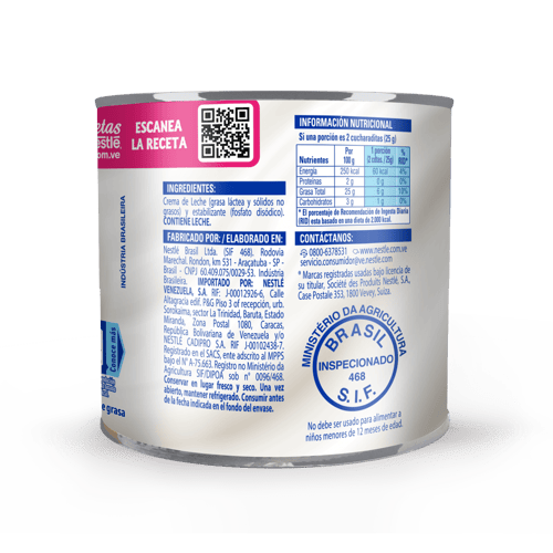 NESTLÉ® Crema de Leche en Lata 300 g