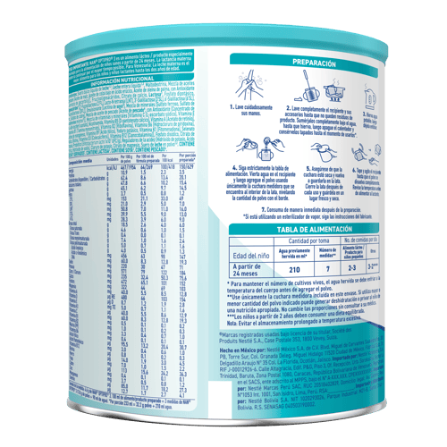 Alimento lácteo NAN® OPTIPRO 3 5 HMO de 800g