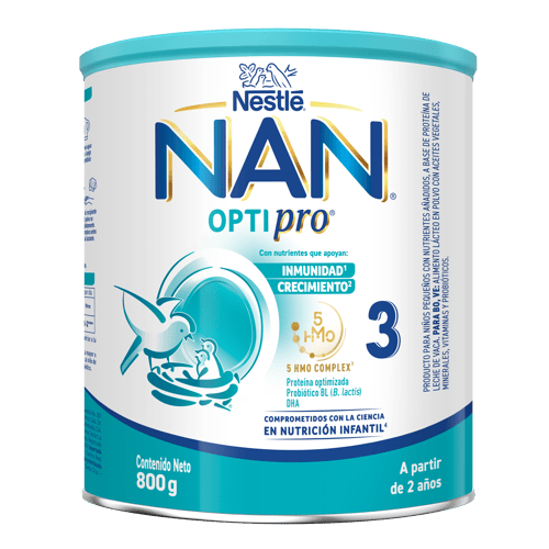 Alimento lácteo NAN® OPTIPRO 3 5 HMO de 800g