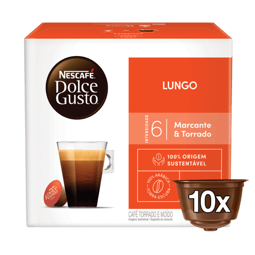 NESCAFÉ® Dolce Gusto® Lungo 10 cápsulas