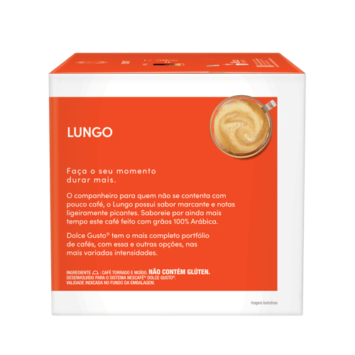 NESCAFÉ® Dolce Gusto® Lungo 10 cápsulas