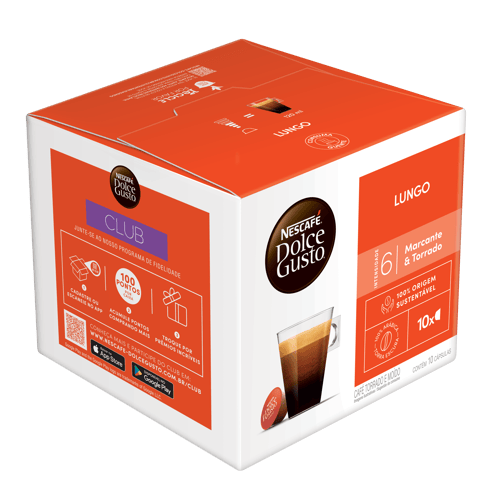 NESCAFÉ® Dolce Gusto® Lungo 10 cápsulas