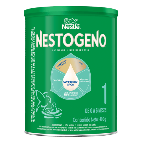 FÓRMULA INFANTIL NESTOGENO 1 DE 400g
