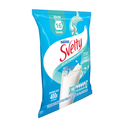 SVELTY® Leche Semidescremada en Polvo 400 g