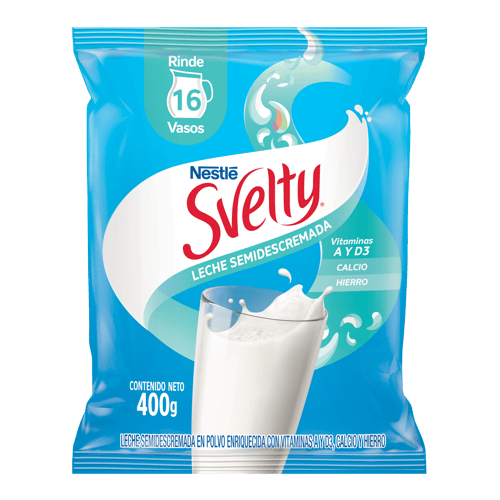 SVELTY® Leche Semidescremada en Polvo 400 g