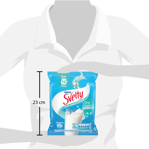 SVELTY® Leche Semidescremada en Polvo 400 g