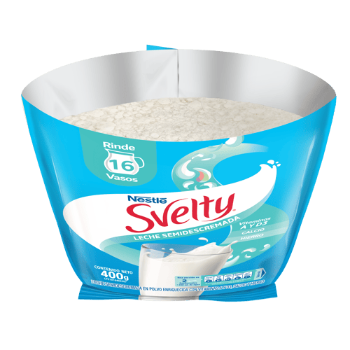 SVELTY® Leche Semidescremada en Polvo 400 g