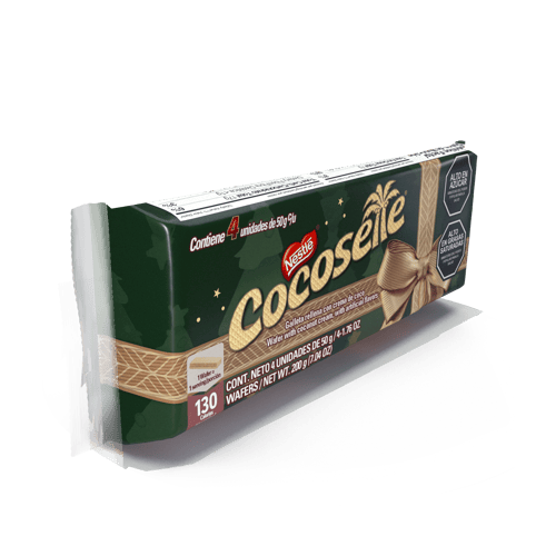 COCOSETTE® Maxi Galleta Rellena de Crema de Coco Multipack 200 g