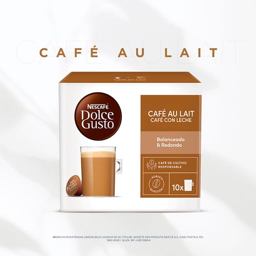 NDG CAFE AU LAIT 10Caps 6x100g XR