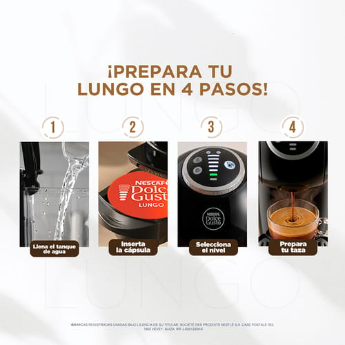 NESCAFÉ® Dolce Gusto® Lungo 10 cápsulas