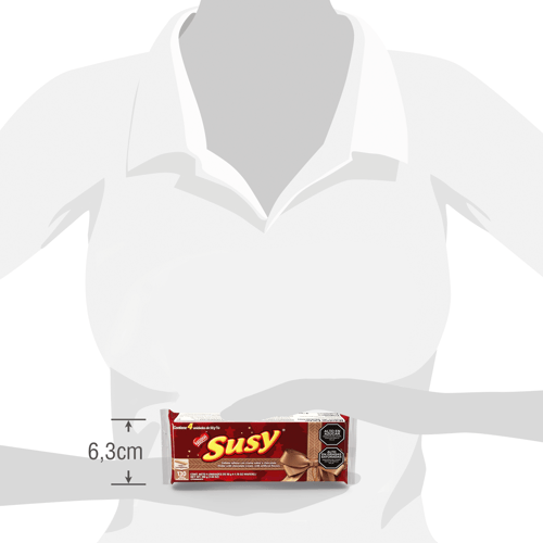 SUSY® Maxi Galleta Rellena de Crema Sabor a Chocolate Multipack 200 g