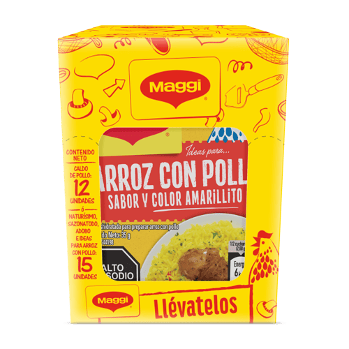 MAGGI Sazonador Arroz 15x35g