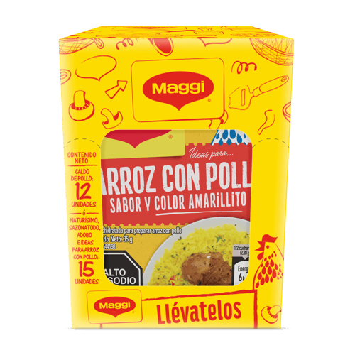 MAGGI Sazonador Arroz 15x35g