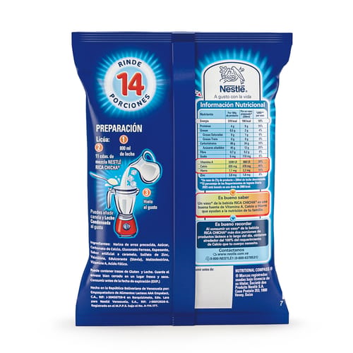 NESTLÉ RICA CHICHA® Mezcla para Chicha de Arroz 400 g
