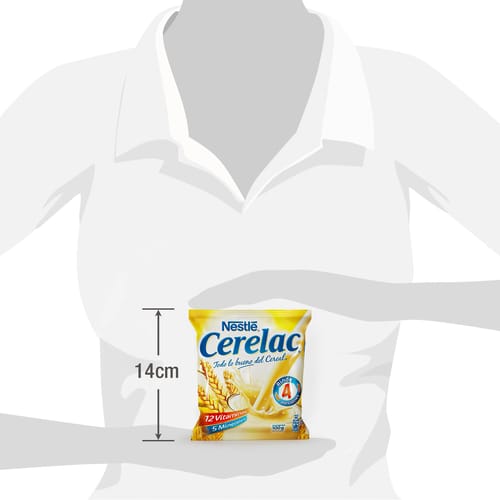 CERELAC® Cereal Alimenticio Fortificado en Polvo Ristra 10 Sobres de 100 g CERELAC® Cereal Alimenticio Fortificado en Polvo Ristra 10 Sobres de 100 g