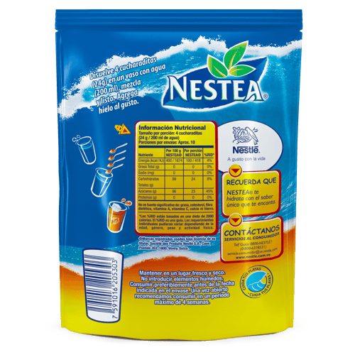 NESTEA® Durazno Bebida en Polvo Sobre 240 g