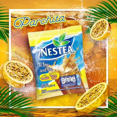 NESTEA® Parchita Bebida en Polvo Display 12 Sobres de 90 g