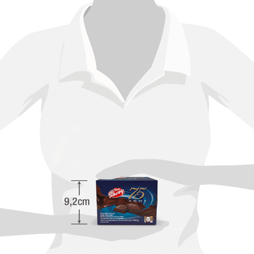 SAVOY® 75 Aniversario Dark Chocolate Oscuro Edición Aniversario Display 10 Unidades de 100 g SAVOY® 75 Aniversario Dark Chocolate Oscuro Edición Aniversario Display 10 Unidades de 100 g