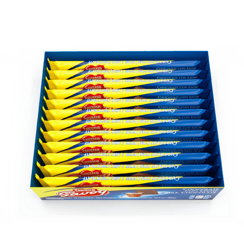 SAVOY® Chocolate con Leche Display 12 Unidades de 30 g