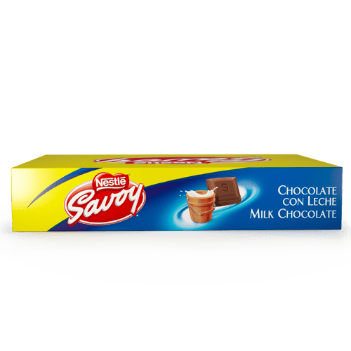 SAVOY® Chocolate con Leche Display 9 Unidades de 70 g