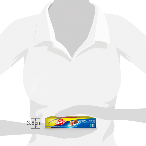 SAVOY® Chocolate con Leche Display 9 Unidades de 70 g