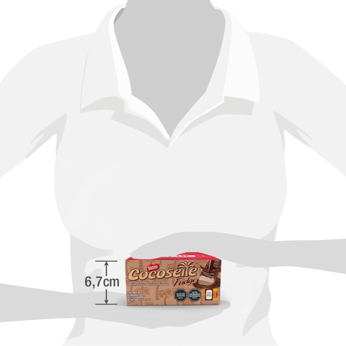 COCOSETTE® Fudge Galleta Rellena de Crema de Coco Recubierta con Chocolate Display 20 Unidades de 32 g COCOSETTE® Fudge Galleta Rellena de Crema de Coco Recubierta con Chocolate Display 20 Unidades de 32 g