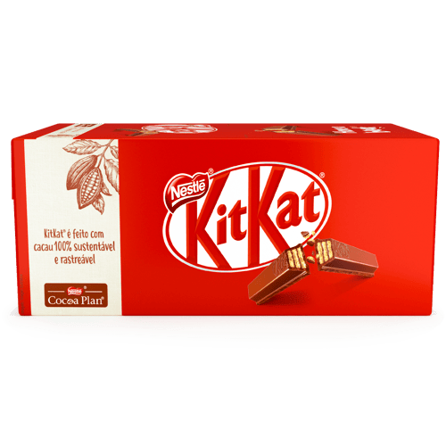 KIT KAT® Oblea Dulce Rellena con Cacao Recubirta con Chocolate con Leche Display 24 Unidades de 41,5 g