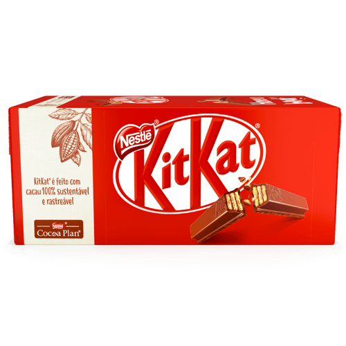 KIT KAT® Oblea Dulce Rellena con Cacao Recubirta con Chocolate con Leche Display 24 Unidades de 41,5 g