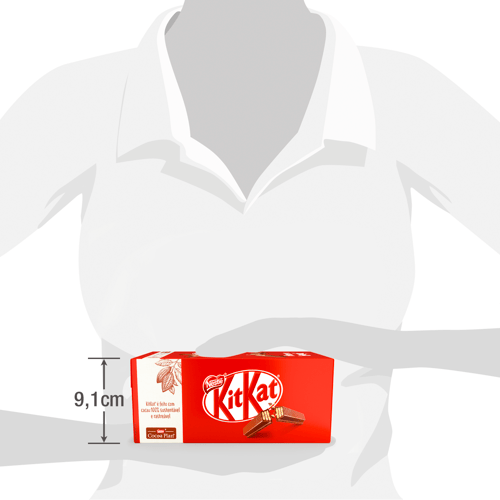 KIT KAT® Oblea Dulce Rellena con Cacao Recubirta con Chocolate con Leche Display 24 Unidades de 41,5 g
