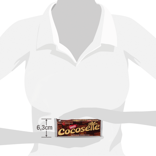 COCOSETTE® Maxi Galleta Rellena de Crema de Coco Multipack 200 g