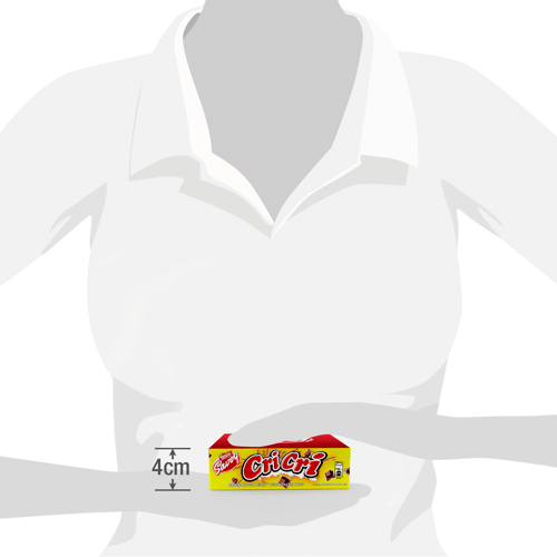 CRI CRI® Chocolate con Leche y Tostaditas de Arroz Display 12 Unidades de 27 g