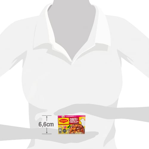 MAGGI® Caldo de Carne de Costilla Criolla Deshidratada 8 Cubitos 