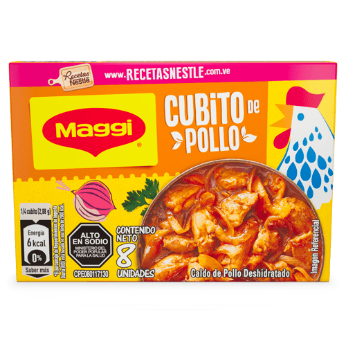 MAGGI® Caldo de Pollo Deshidratado 8 Cubitos