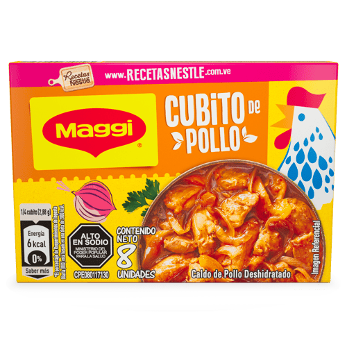 MAGGI® Caldo de Pollo Deshidratado 8 Cubitos MAGGI® Caldo de Pollo Deshidratado 8 Cubitos