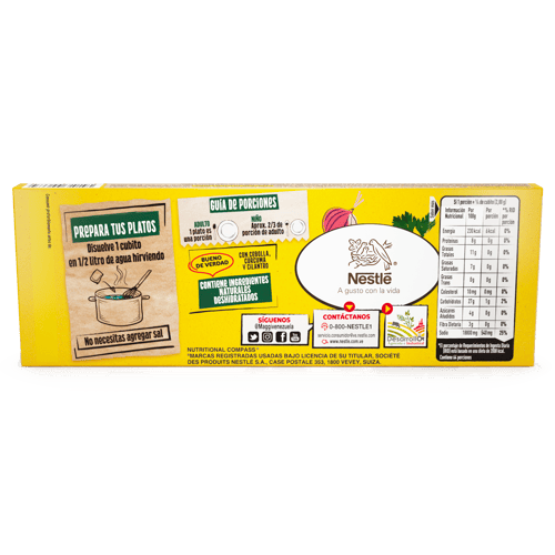 MAGGI® Caldo de Pollo Deshidratado 16 Cubitos 184 g