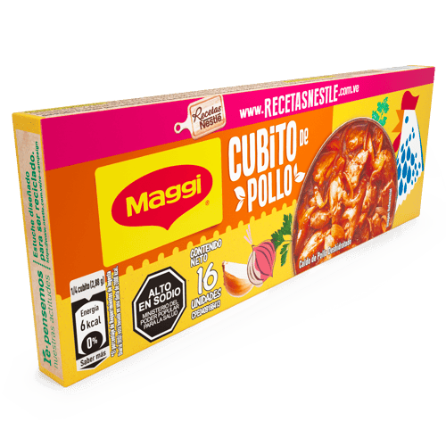 MAGGI® Caldo de Pollo Deshidratado 16 Cubitos MAGGI® Caldo de Pollo Deshidratado 16 Cubitos